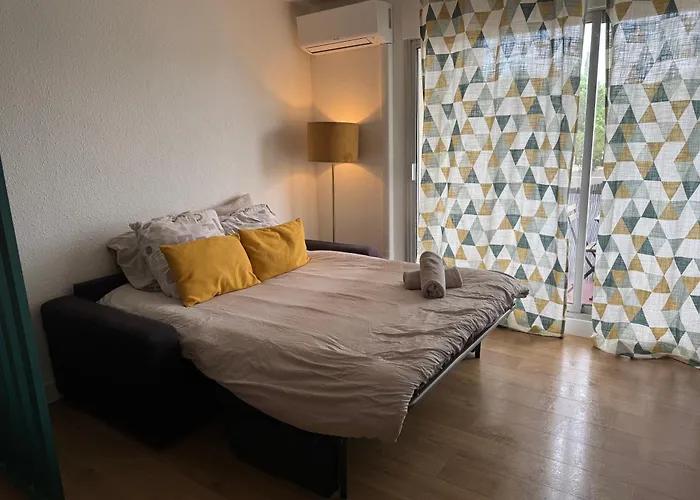 Climatise Balcon Parc-expo Arena Apartamento *